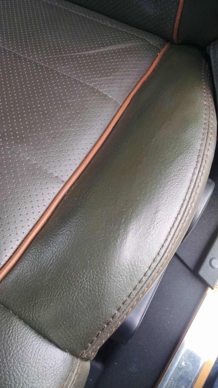 Repaired Seat