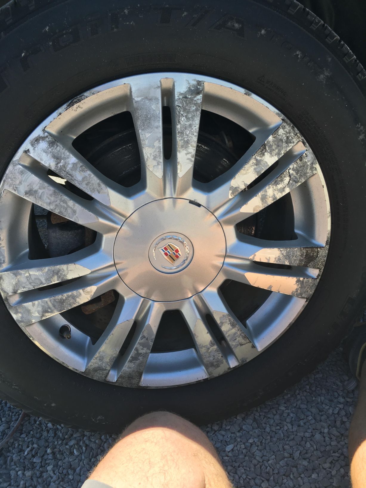 Damaged Wheel